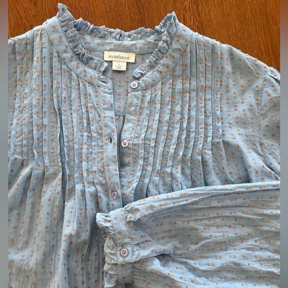 Sundance Phillipa Pintuck Blouse - Picture 6 of 6